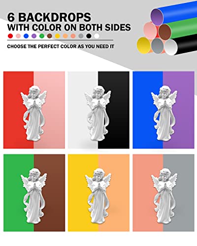 PULUZ 9.8"/25cm Foldable Portable Photo Studio Light Box, Adjustable Brightness Light Box Photography Lighting Shooting Te...