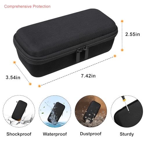 Elonbo Carrying Case for Garmin GPSMAP 67i/ 67/ 66i/ 66s/ 65s/ 64sx/ 79s Rugged Hiking GPS Premium Handheld inReach Satell...