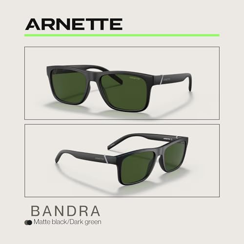 ARNETTE Bandra AN4298 Square Sunglasses for Men +BUNDLE with ACCESSORY EYEWEAR KIT