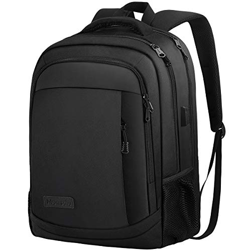 Monsdle Travel Laptop Backpack Anti Theft Backpacks with USB Charging Port, Travel Business Work Bag 15.6 Inch College Com...