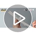 Lineco 25 Pack Cardboard Easel Backs 15 Inch, Self Stick Stand Display Signs, Canvas, Photographs, Brochures, Posters, Art...