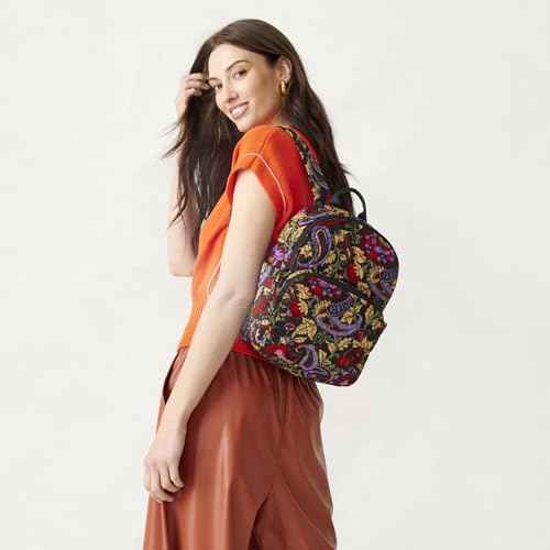 Premium Cotton Roxbury Crescent Crossbody, Flowers + Feathers