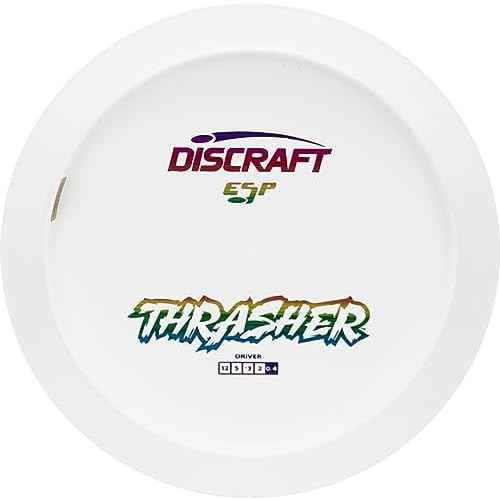 Discraft All White, Understamped ESP Thrasher 173-174 Gram Distance Driver Golf Disc
