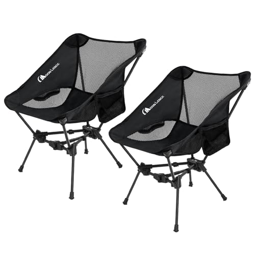MOON LENCE Portable Camping Chair Backpacking Chair - The 4th Generation Ultralight Folding Chair - Compact, Lightweight F...