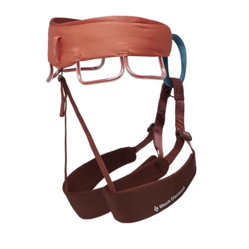 BLACK DIAMOND Women’s Momentum Rock Climbing Harness | Dual Core Construction | Adjustable Waist & Leg Loops | Lightweight...