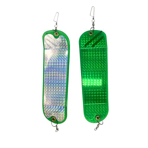 KOKOPROS Kokanee Salmon Finished Teardrop Flashers – Durable Fishing Flashers for Salmon & Trout Trolling – Vibrant Color...