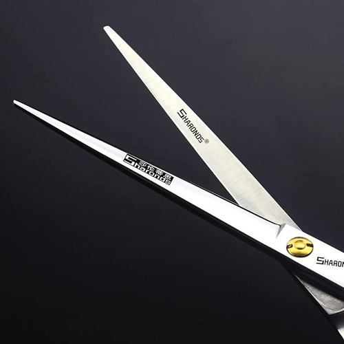 Professional Barber Hair Cutting Scissors/Shears (7-Inches) Stainless Steel Hairdressing Scissors (7 inch-3pc)