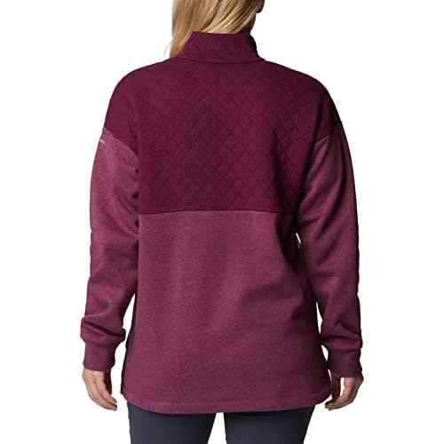 Columbia Women's Hart Mountain Quilted 1/2 Snap