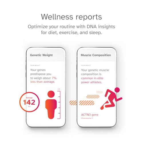 23andMe Health + Ancestry Service: DNA Test Kit, FDA-Authorized Reports, Genetic Test, Health Predispositions, Carrier Sta...
