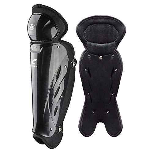 Champro Single Knee Leg Guard, Black, 16.5" (CG108-B)