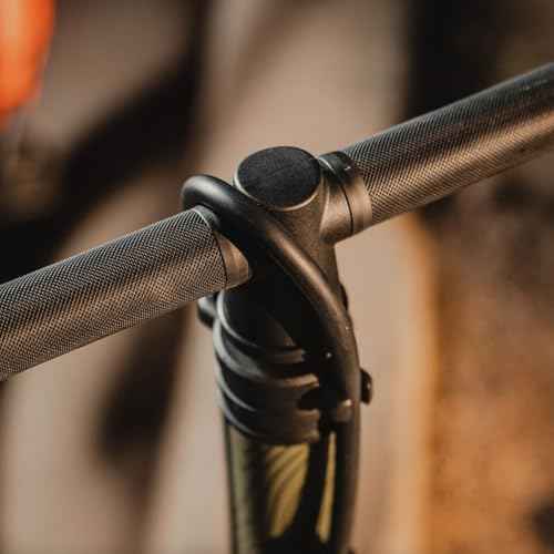 Topeak JoeBlow Mountain II Floor Pump ? High-Volume Steel Barrel, TwinHead for Presta/Schrader/Dunlop Valves, 3.5¡± Analog Gauge, 60 PSI Max, Air Release Button, Ball/Bladder Adapters Included
