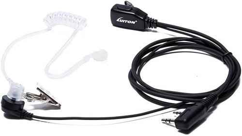 20 Pack Walkie Talkie Earpiece with Mic for BaoFeng Radio Retevis Headset for Baofeng UV-5R BF-888S Arcshell Retevis H-777 RT21 RT22 Kenwood 2 Way Radio by LUITON