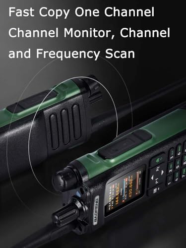 UV-32 Ham Radio Long Range Walkie Talkies with GPS Bluetooth App Programming NOAA Weather Receiver Rechargeable Type-C Cha...