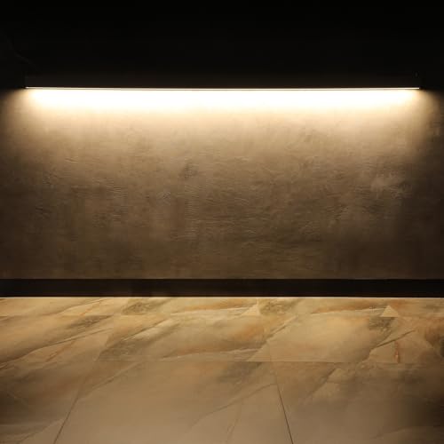 LEONLITE 8FT Linkable LED Linear Light, Dimmable Architectural LED Suspension Office Lighting Fixture, 3CCT, ETL Listed, M...