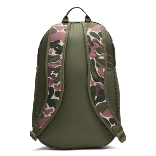 Under Armour Unisex Hustle Sport 6.0 Backpack, (390) Marine OD Green/Marine OD Green/Summit White, One Size Fits Most