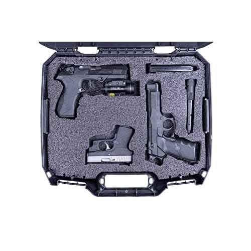Case Club Pre-Cut 6 Pistol Carrying Case