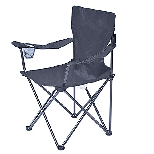 Outdoor Camping Chair Ultra-Light Outdoor Folding Camping Chair Comfortable Beach Chair with Armrests with Storage Bag Com...