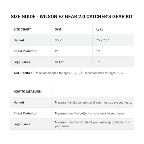 Wilson EZ Gear 2.0 Catcher’s Gear Kit