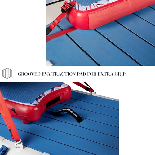 ISLE 2in1 Kayak & Paddle Board Bundle - Stand Up Paddle Board & Kayak, Incl. Seat, Paddle, Pump, Bag, 11.6 x 35.5 x 6 in -...