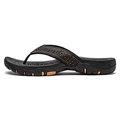 GUBARUN Mens Sport Flip Flops Comfort Casual Thong Sandals Outdoor
