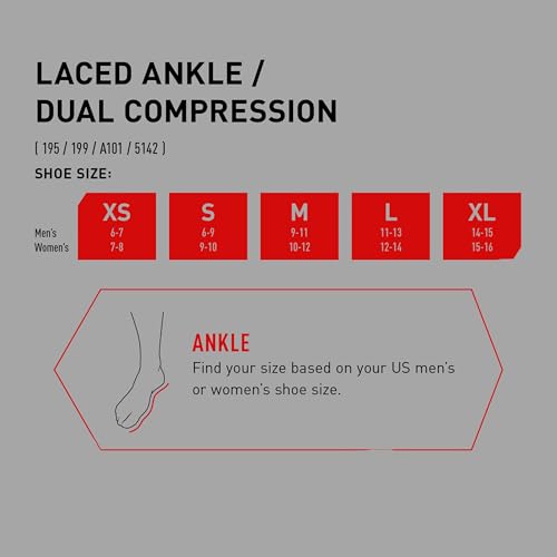 McDavid Ankle Brace Ultralight for Sprained Ankle, Figure 8 Ankle Braces, Lace up Ankle Brace, Ankle Braces for Men and Wo...