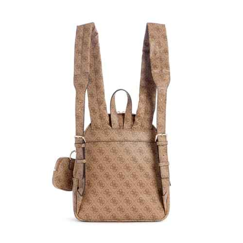 GUESS Power Play Tech Backpack, Latte Logo