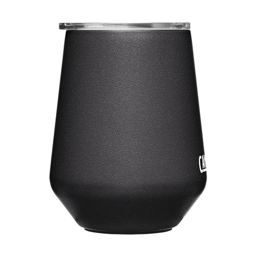 CamelBak Horizon 12oz Wine Tumbler - Insulated Stainless Steel - Tri-Mode Lid - Black