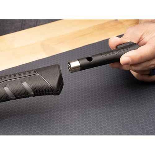 Real Avid Armorer's Master Hammer & Accu-Punch 11-Piece Pin Punch Set - 20 Ounce 9.5" Hammer W/ Soft Blow Hammer Head, Steel, Rubber & Brass Head