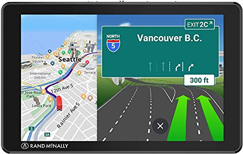 Rand McNally TND 750 7-inch GPS Truck Navigator with Built-in Dash Cam, Easy-to-Read Display and Custom Truck Routing (Ren...