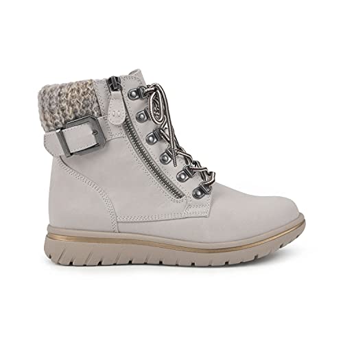 CLIFFS BY WHITE MOUNTAIN Women's Hearty Cushioned Hiker Ankle Boots