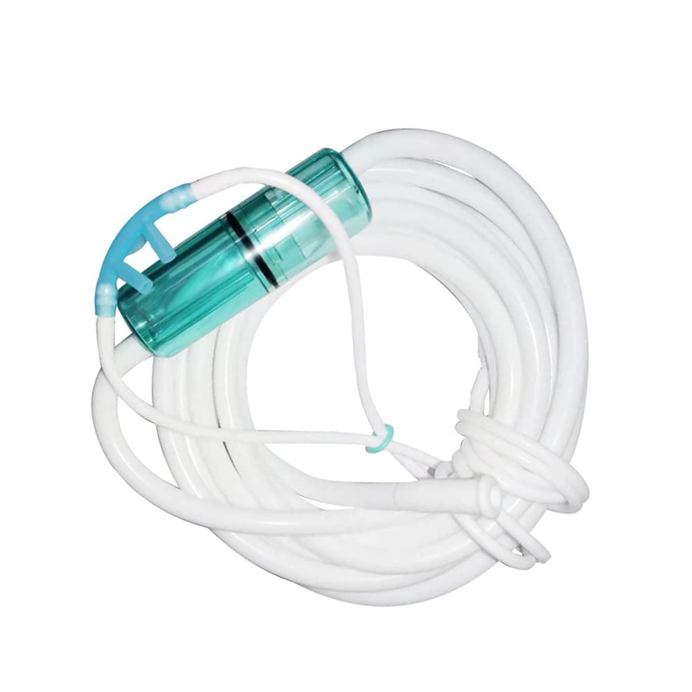 Vogvos 7FT Standard Nasal Cannula Tubing Soft Silicone Tube for Various Machine with Y-Shape Tee Connector and Nasal Suction Head-1 Pack