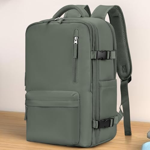 WONHOX Large Travel Backpack Carry on Flight Approved Laptop Work Business Backpack for Women Men Mochila de Viaje