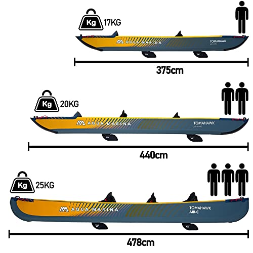 Aqua Marina Tomahawk 14'5" Inflatable Speed Kayak