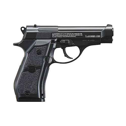 Lancer Tactical Air Pistol Saber X84 Full Metal CO2 Airgun Pistol-480 FPS- 100 Rounds Metal BB Included