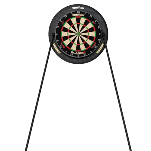 Winmau Dart Board Stand - Portable, Adjustable & Mount-Free Dartboard Stand System - Professional Darts Accessory - Compat...