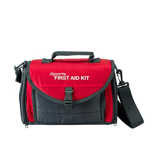 24/7 First Aid Coaches' First Aid Kit, Sports First Aid Kit Duffel Bag for Basketball, Baseball, Football, Volleyball, and...