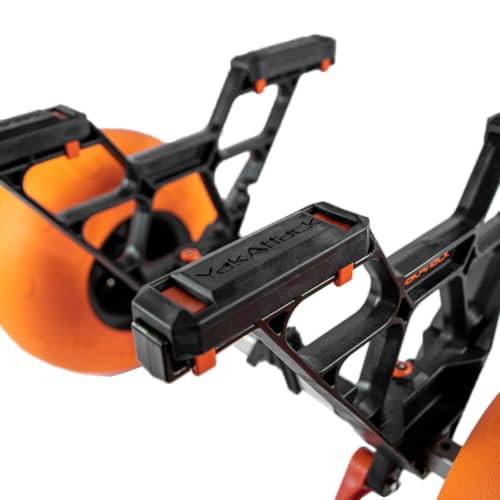 YakAttack Kayak Carts with Adjustable Frame & Wheel Options | All-Terrain, Sand & Solid Tire Variations | Durable Folding ...