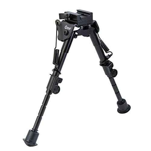 Caldwell XLA Fixed Pic Rail Bipod with Collapsible Design, Non-Slip Feet and Notched Legs for Outdoor, Range, Shooting and Hunting