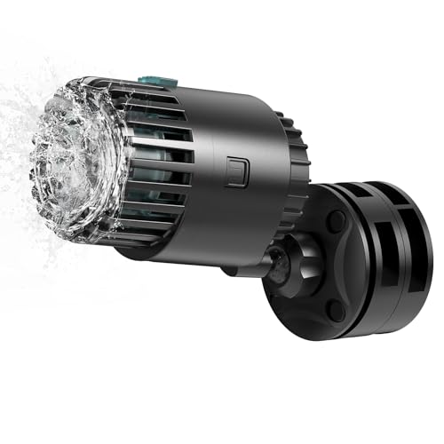 AQQA Magnetic Wave Maker for Aquarium 75-150 Gallon 2110 GPH Water Circulatio Pump Powerhead Fish Tank Wavemaker 360°Rotat...