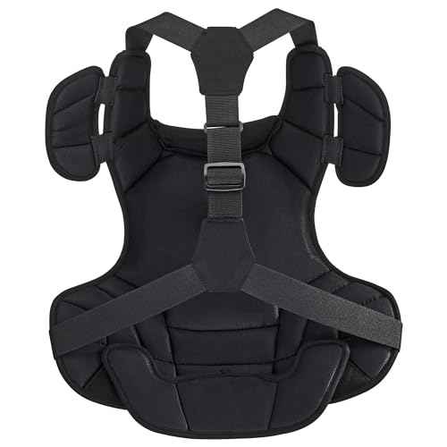 STX Shield 200 Lacrosse Goalie Chest Protector, Black/Gray, Medium