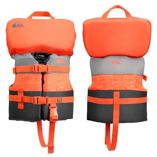 QUIKSILVER Life Vest for Adults and Infant, Lightweight EPE Foam Life Vest with Quick-Release Buckles and Drain Holes, PFD...