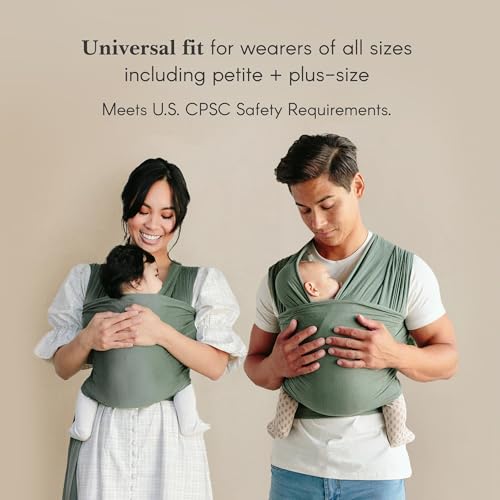 Solly Baby Wrap, Buttery-Soft Baby Carrier Newborn to Toddler 8-25 Lbs., Lightweight & Hands-Free Wrap, Breathable Summer ...