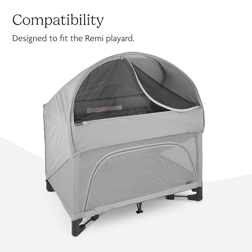 UPPAbaby Remi Canopy - Sun + Bug Protection - Ventilated Cover for Indoor or Outdoor Use - Folds Compactly for Travel