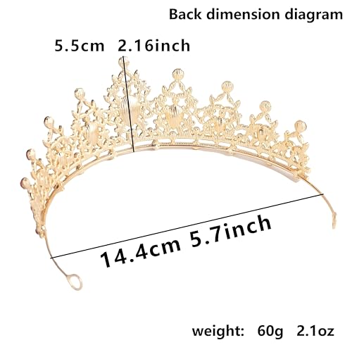Tiaras for Women Princess Crowns for Women Crystal Headbands for Bridal Princess Birthday Party