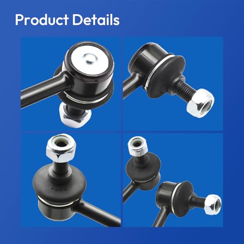 IZYSS 2 x Front Sway Bars Stabilizer Bar End Links Kit Compatible with Honda Fit 2009-2014, Insight 2010-2014, CR-Z 2011-2...