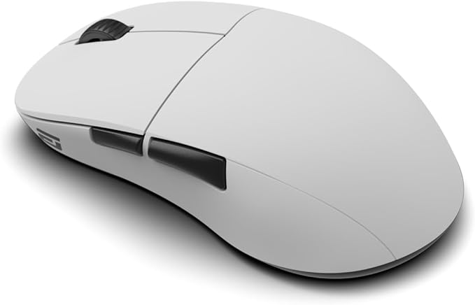ENDGAME GEAR XM2w 4k v2 Wireless Gaming Mouse White – 30K DPI Optical Sensor, 4000Hz Polling, Claw-Grip Design for Medium ...