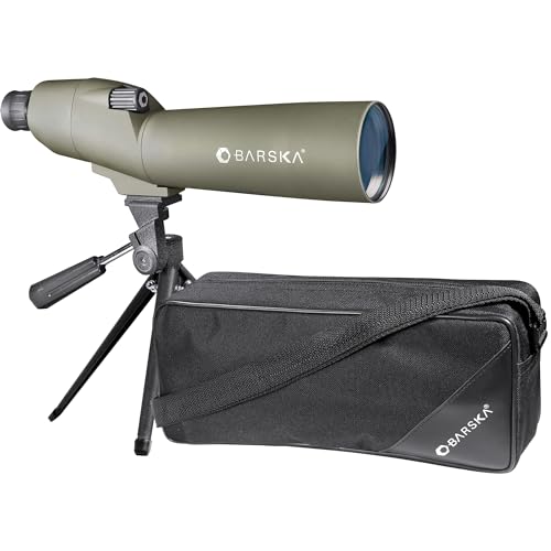BARSKA Colorado Waterproof Spotting Scope Black