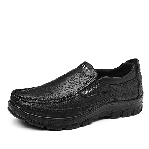Coramtty Men's Slip on Loafers Casual Shoes Soft Lightweight Slippers Breathable Comfort Dress Shoes for Male Walking Flat...