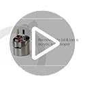 OGGI Wine & Ice Bucket- Ice Bucket with Lid & Ice Scoop, Wine Chiller Bucket, Tabletop Wine Chiller Holds 2 Bottles, Bar S...