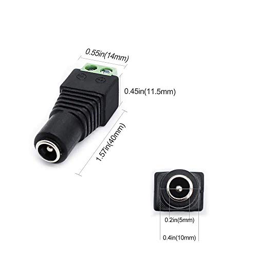 inShareplus 12V Power Supply, 12 Voltage 2A 24W Switching Power Supply, Drive, Power Adapter, AC 110V to 12 Volt Power Sup...